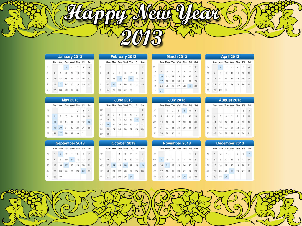 Calendar Theme Wallpaper : New year desktop calendars decorate with Calendar Theme Wallpaper : New year desktop calendars decorate with