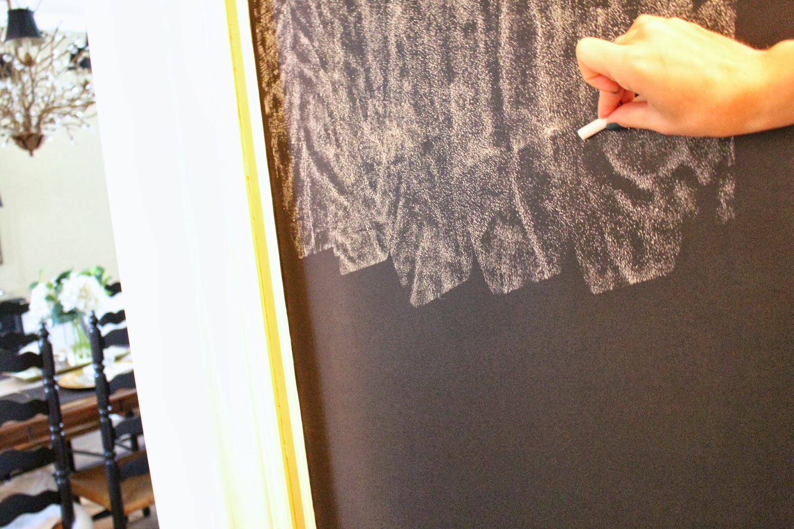 Can you use chalk paint on kitchen cabinets was difficult to prep chalkboard paint you basically rub the chalk