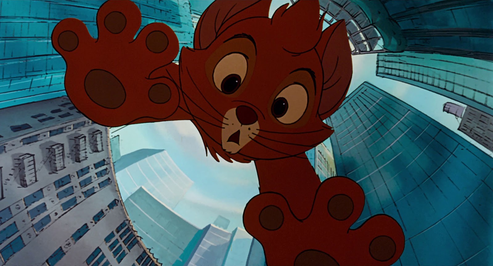 RARE DISNEY OLIVER AND COMPANY PLUSH DOLL FIGURE BEANBAG OLIVER CAT TOY