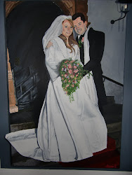 Bröllopsporträtt Emma och Magnus Englund (från bonde söker fru) Wedding portrait