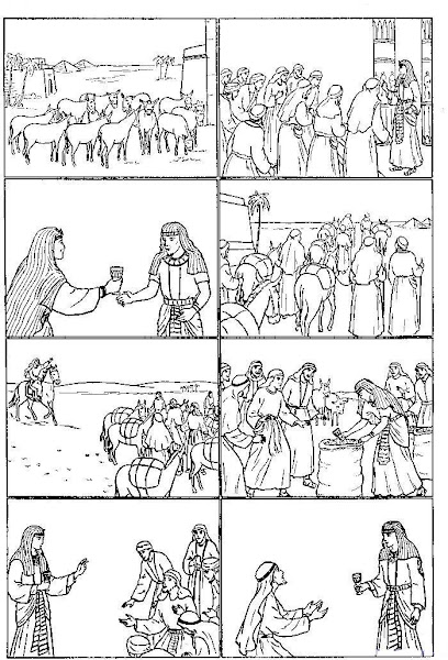 Joseph of Egypt Coloring Pages Activities