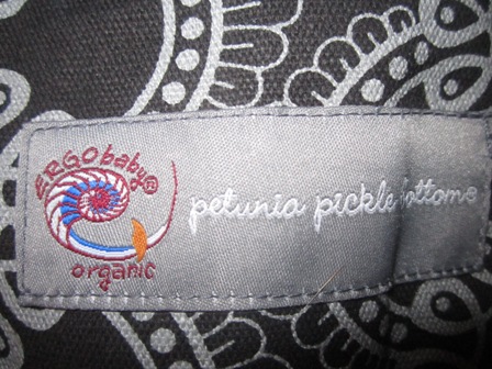 ergobaby petunia pickle bottom fake