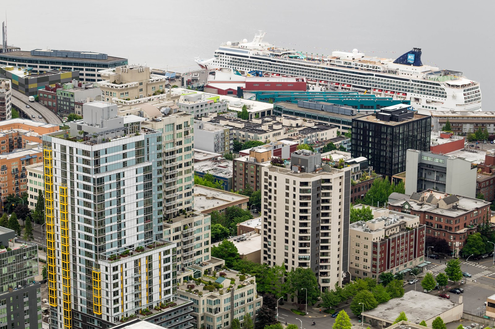 посмотреть с Космической иглы есть на что