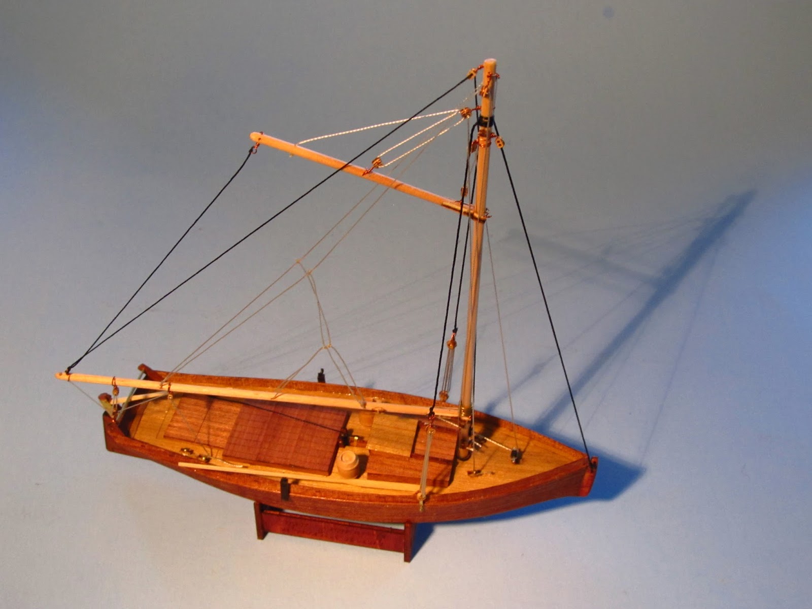 Capital Marine Modellers' Guild Flattie sail boat model