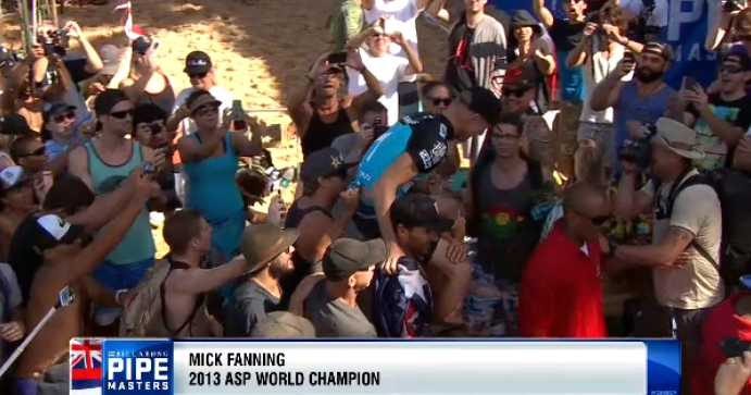 StoreYourBoard Blog ASP World Tour 2013 Season Recap Mick Fanning vs