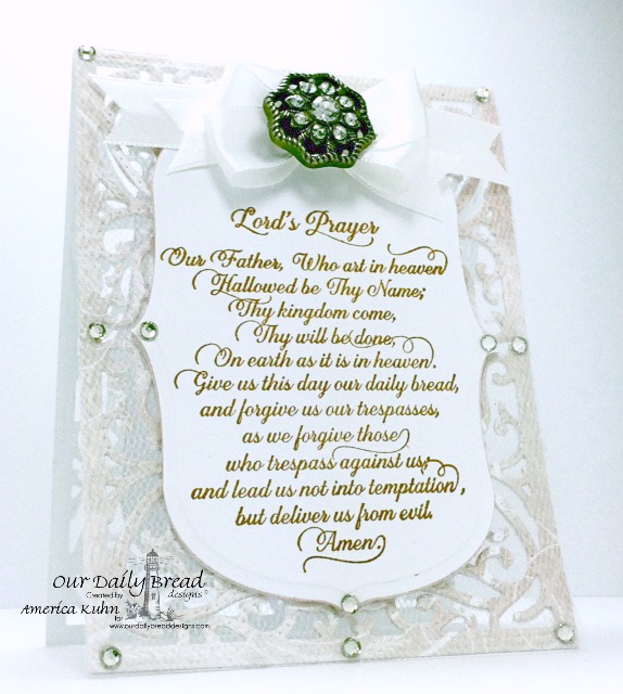 Stamps - Our Daily Bread Designs Lord's Prayer Script, ODBD Custom Dies: Vintage Flourish Pattern Stamps - Our Daily Bread Designs Lord's Prayer Script, ODBD Custom Dies: Vintage Flourish Pattern