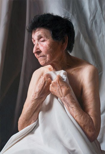 As incríveis pinturas hiper-realistas de Javier Arizabalo Javier Arizabalo pinturas hiper realistas retratos pessoas mãos