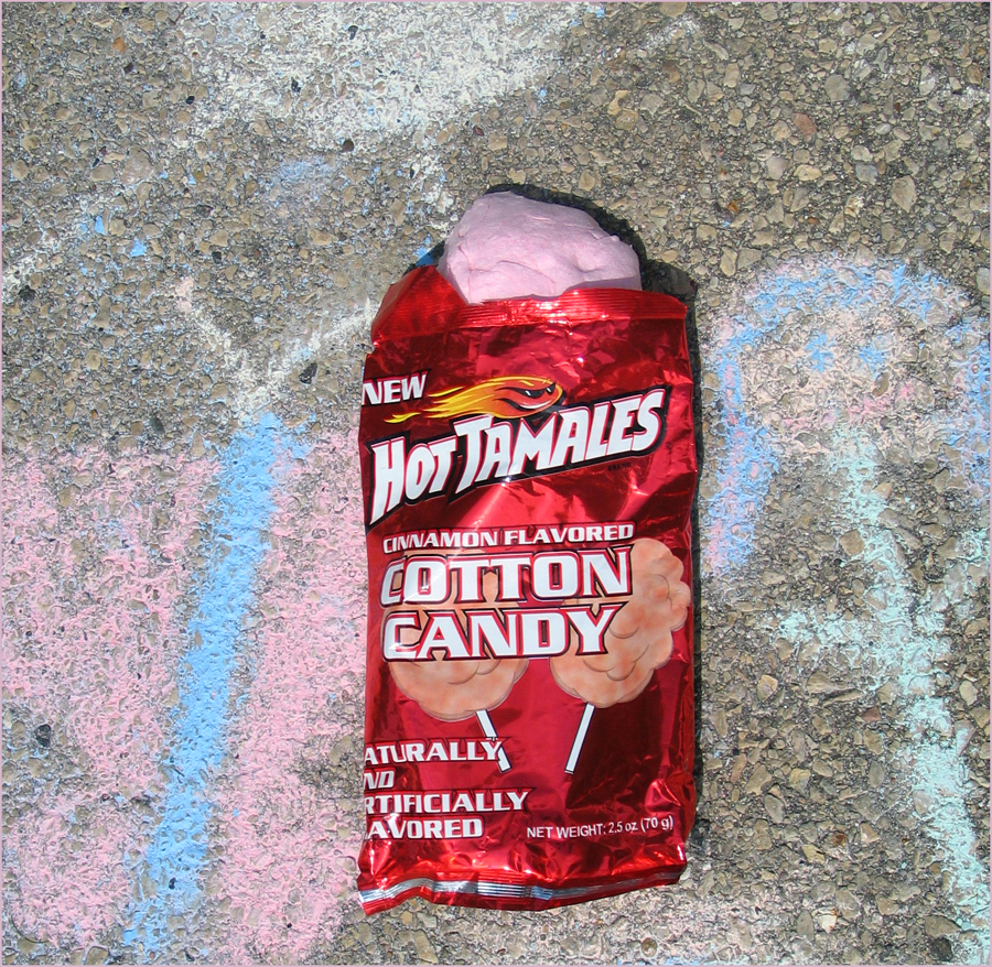 The Wisconsin Candy Dish Hot Tamales Cotton Candy