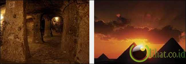 Kota Dewa, Piramida Giza