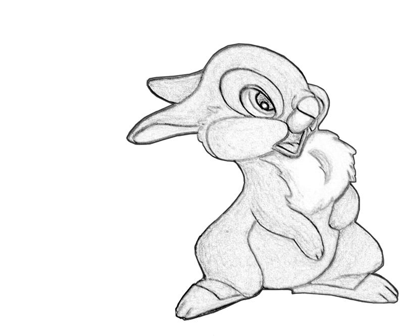 Thumper Look Coloring Pages thumper-look-coloring-pages