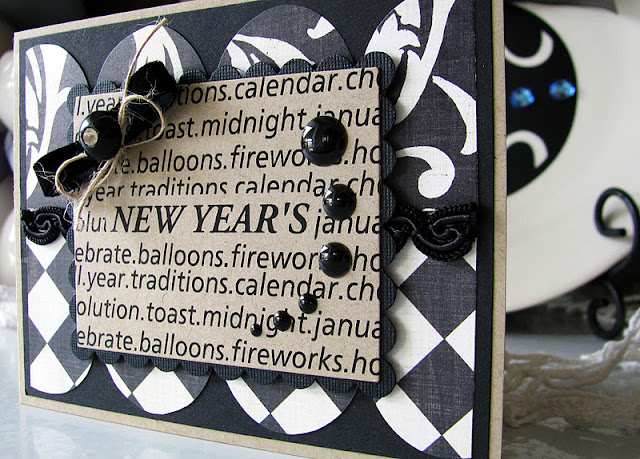 Scrappin' with DeeDee: One More New Year's Card