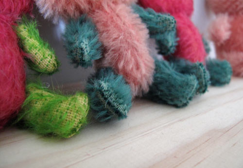 miniature mohair bears