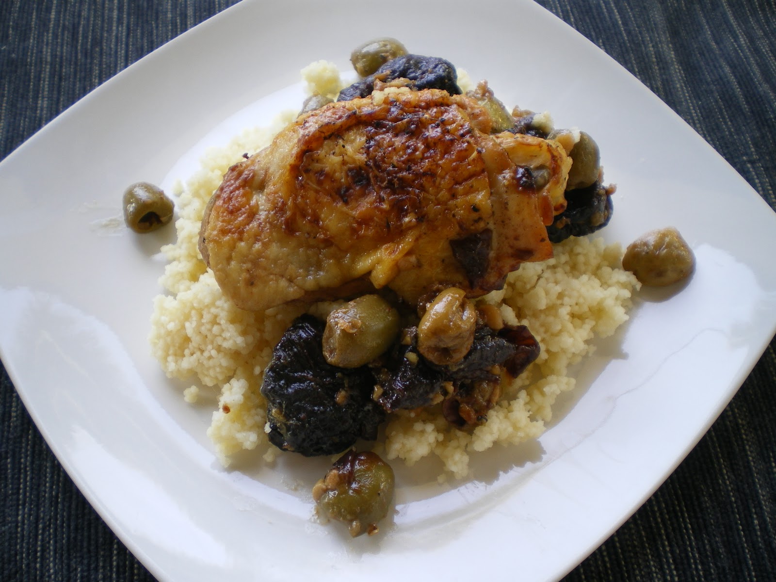 Shelly's Kitchen Baked Chicken with Prunes and Olives