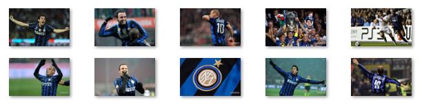Inter Milan Windows 8 Theme