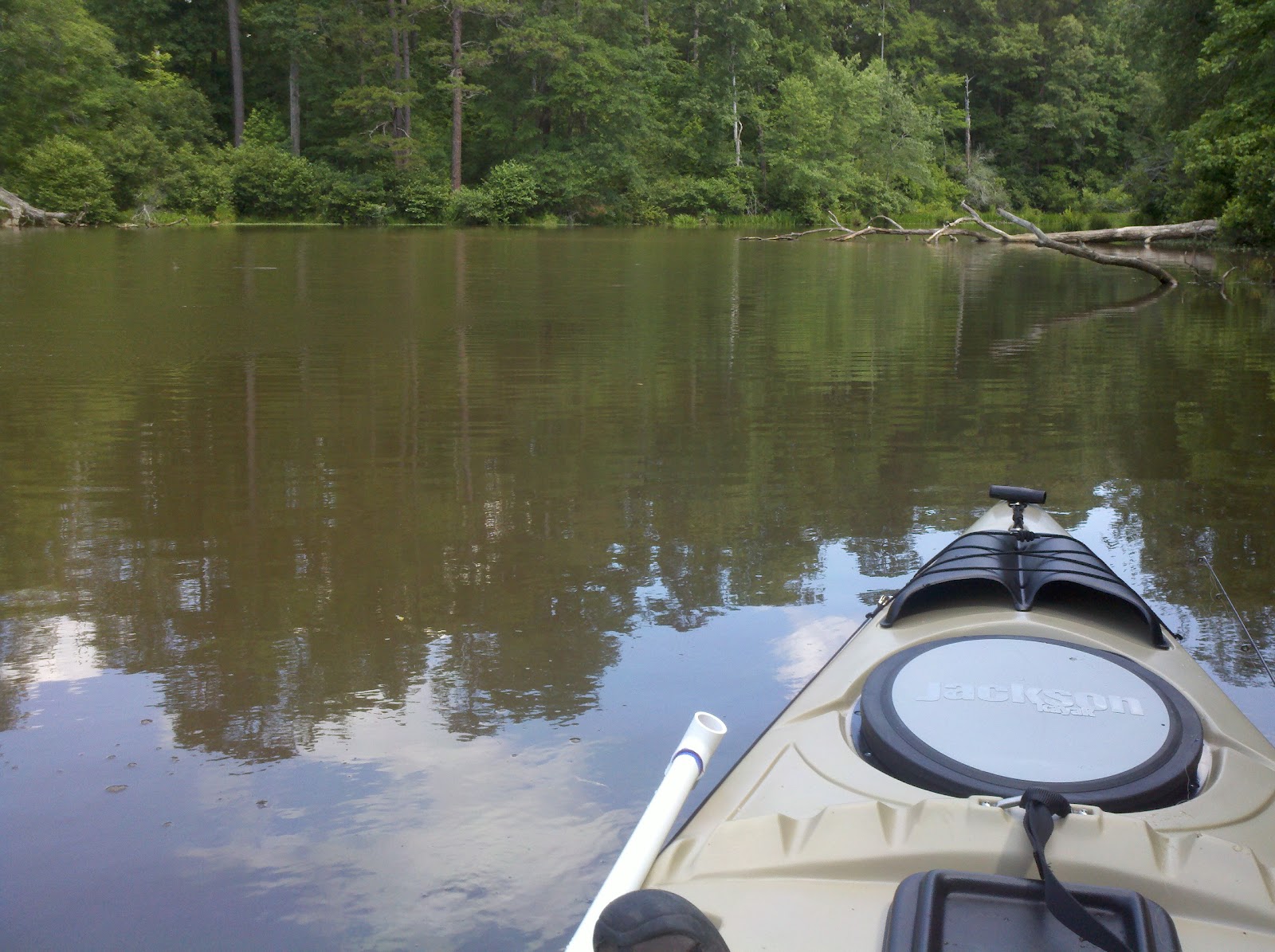 Kayak Fishing Secret Fishing Hole!