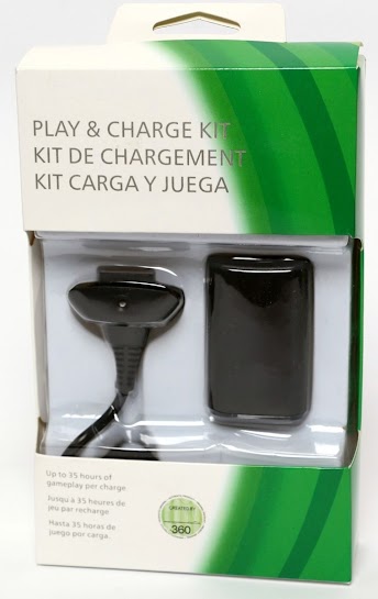 Kit Carregador E Bateria Pra Controle Xbox360