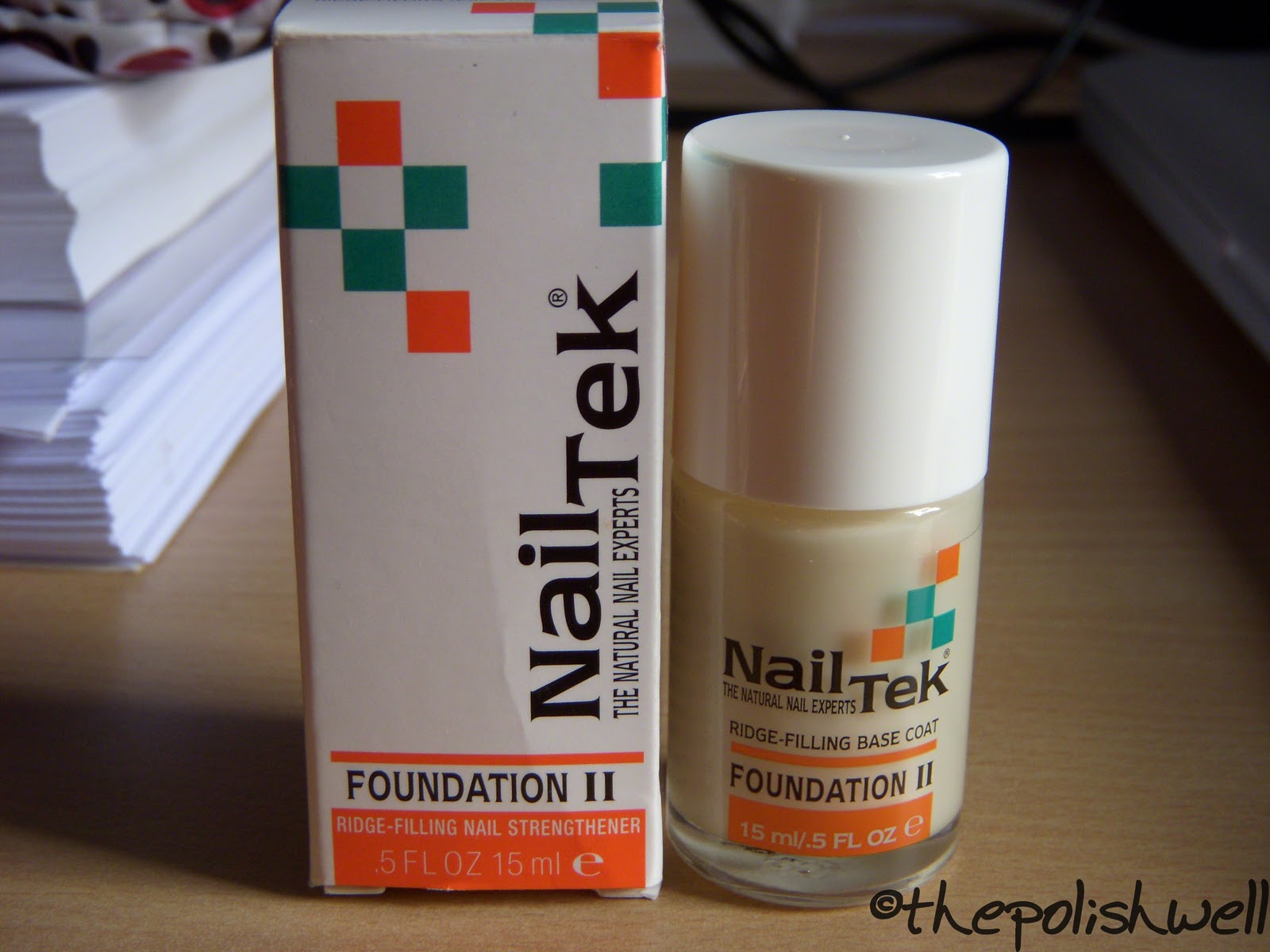 After a brief googling, I've decided to give Nail Tek's Foundation II a shot