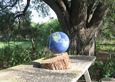 Texas Covert Operations Entrapment Porcelain Globe Porcelain Globe 'Entrapment' G N O'Dell 2008