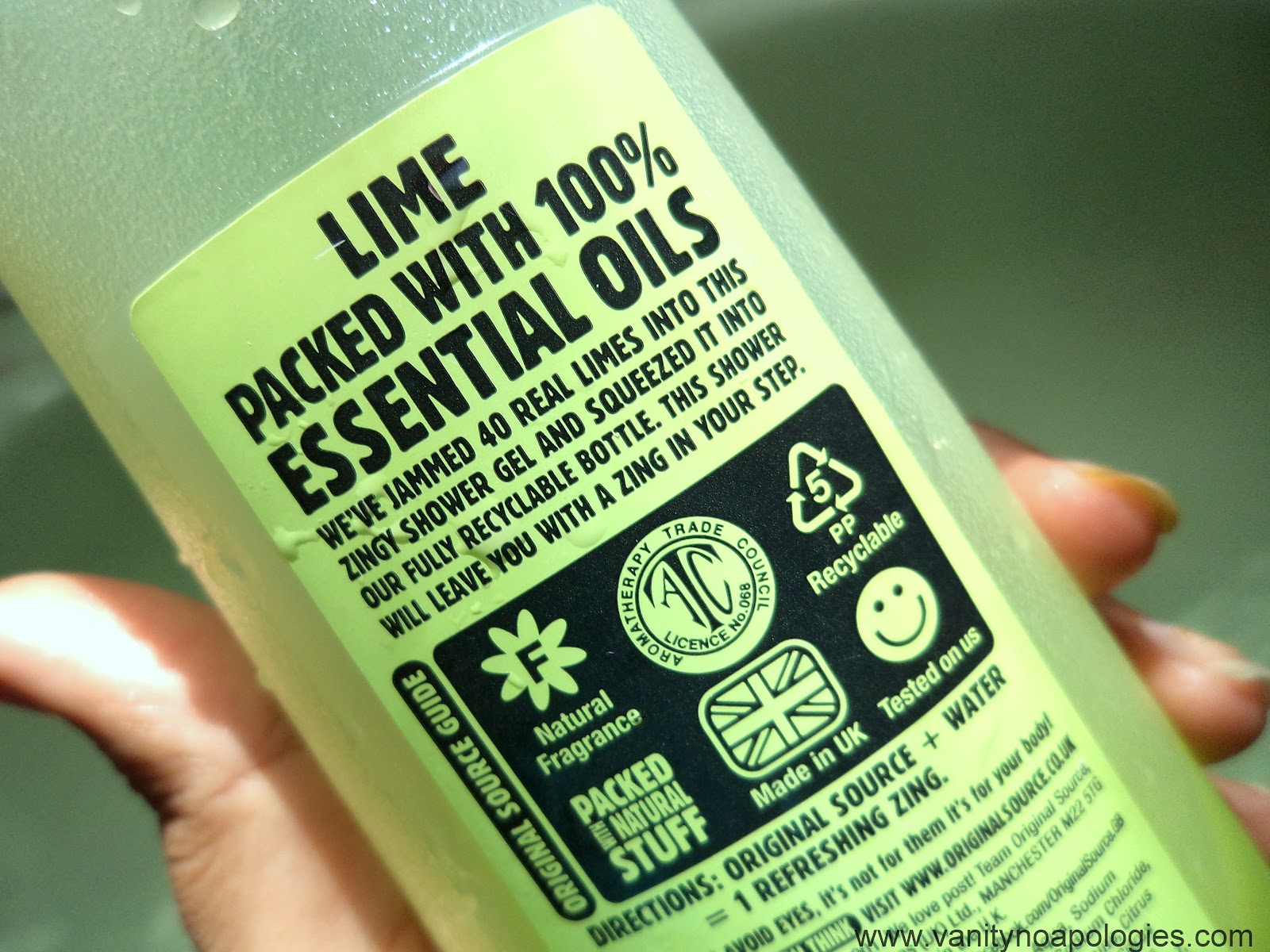 Original Source Lime Shower Gel Unleash The Limes!