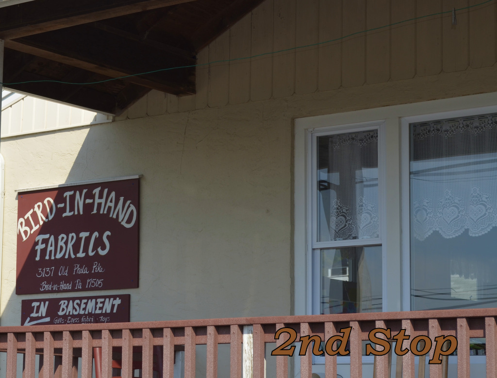 Westie Julep The Journey for Fabric in the Amish Country of PA