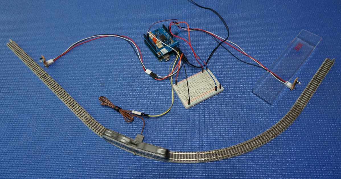 Arduino Controlled Model Trains Train Detector Module with IR