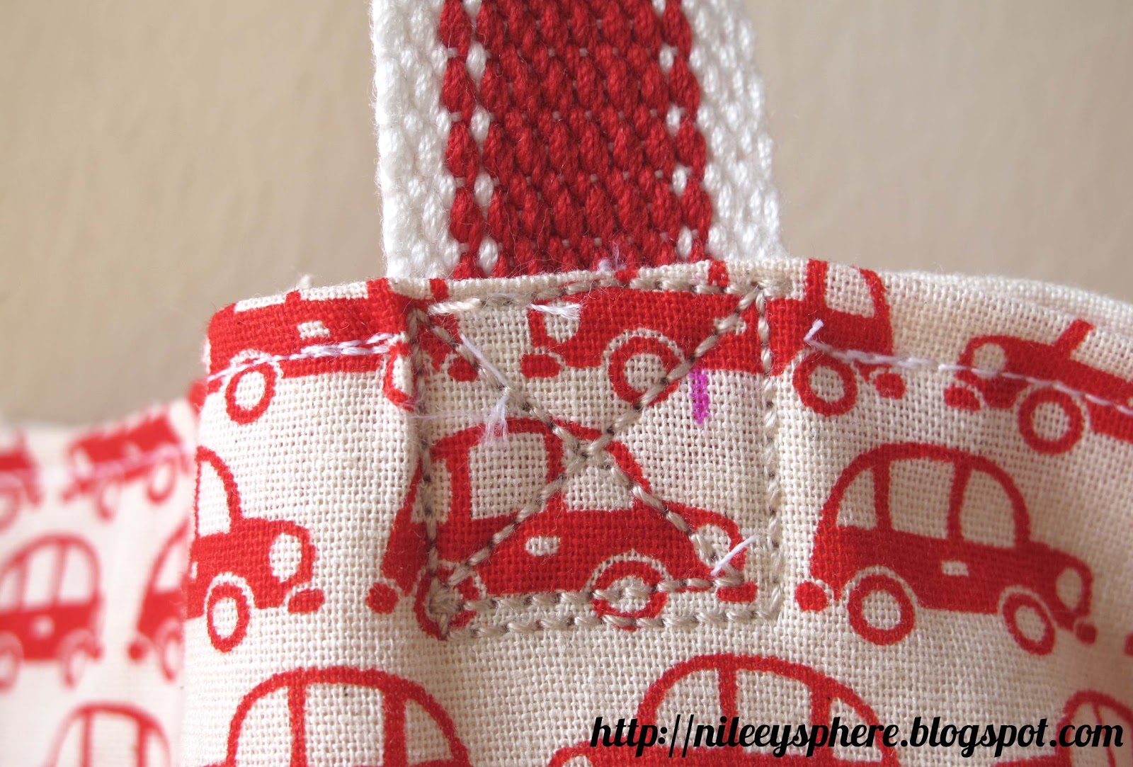 Easy Tote Bag with Lining Nileey's Sphere