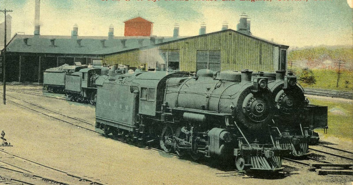 The National Railroad Postcard Museum Orrville, Ohio Roundhouse