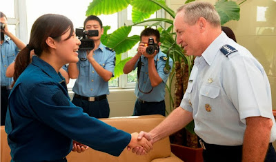 USAF Chief of Staff in China USAF Chief of Staff in China