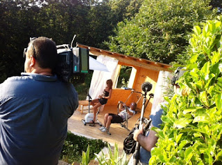 Monie shooting could be sometime really exhausting Kirsten & Jan enjoy of Fitness at Villa La Paiola