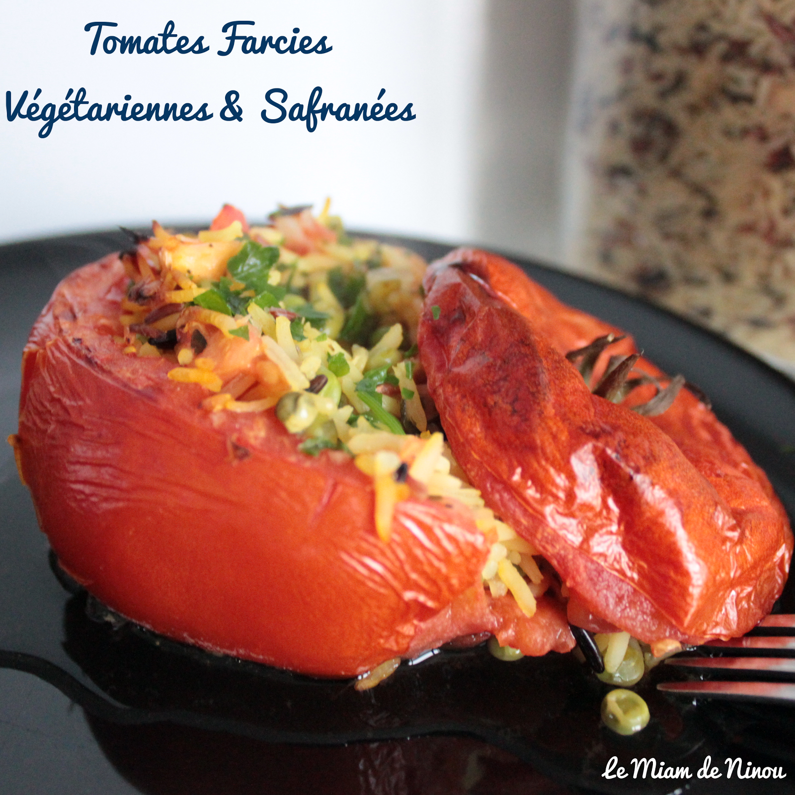 Comme Une Envie De Tomates Farcies Vegetariennes Safranees