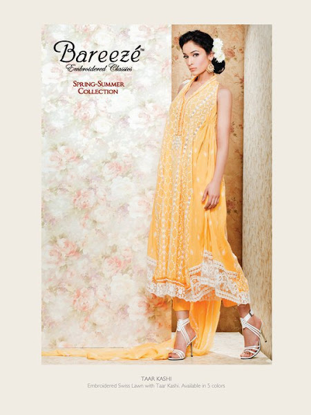Bareeze Embroidered Classics Spring/Summer Collection 2011 Bareeze Embroidered Classics Spring/Summer Collection 2012