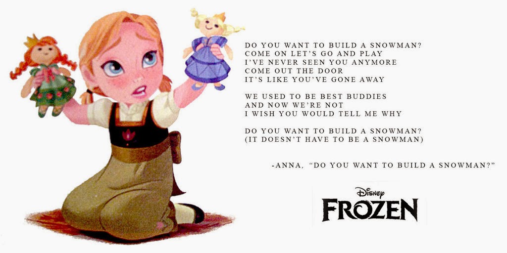 Do You Want To Build A Snowman?, Frozen Lyric Video