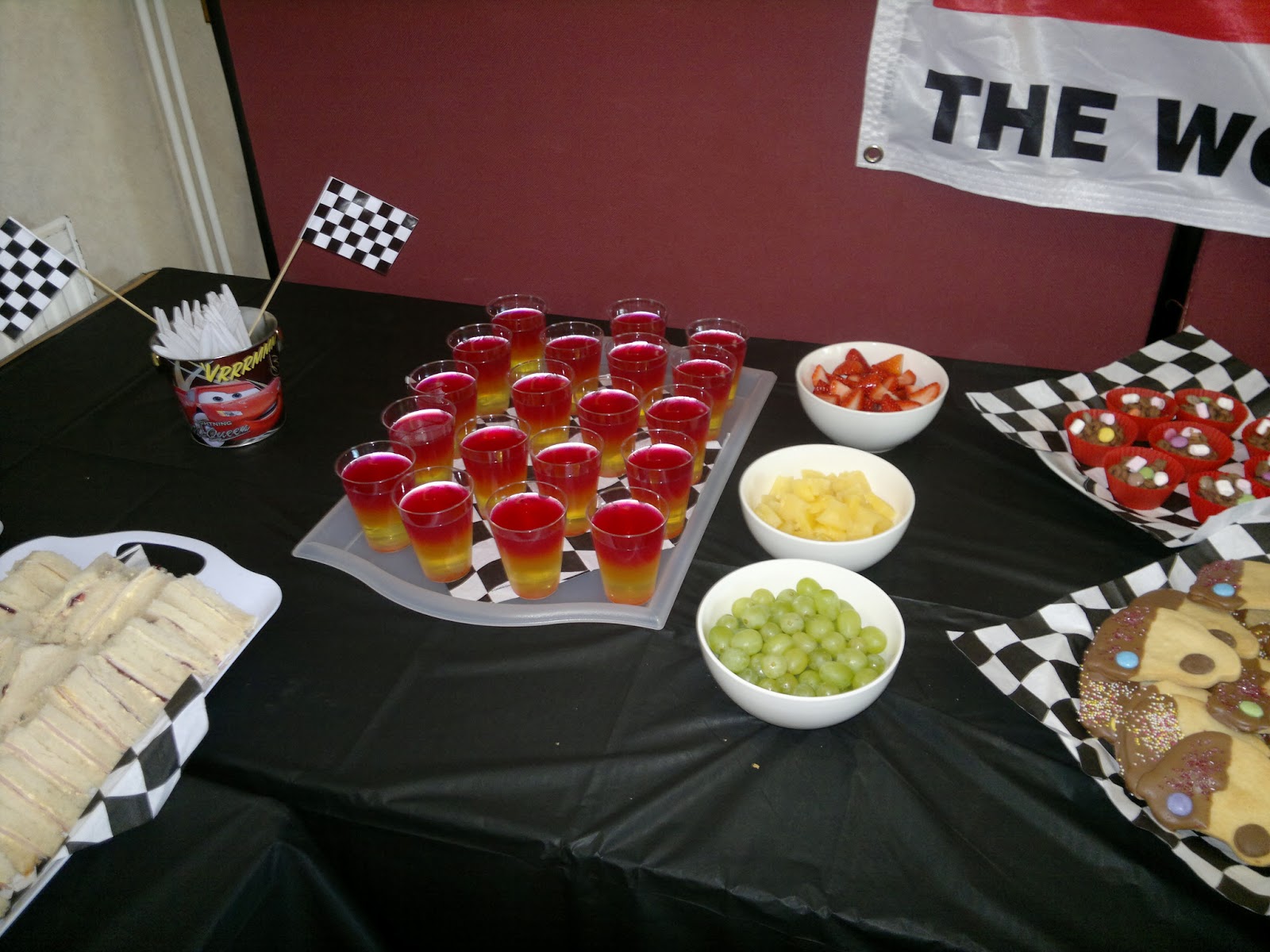 Make Jelly slightly stronger than normal (approx 7/8ths of a pint) Let