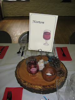 Wine Wedding Table Marker Wine Wedding Table Marker