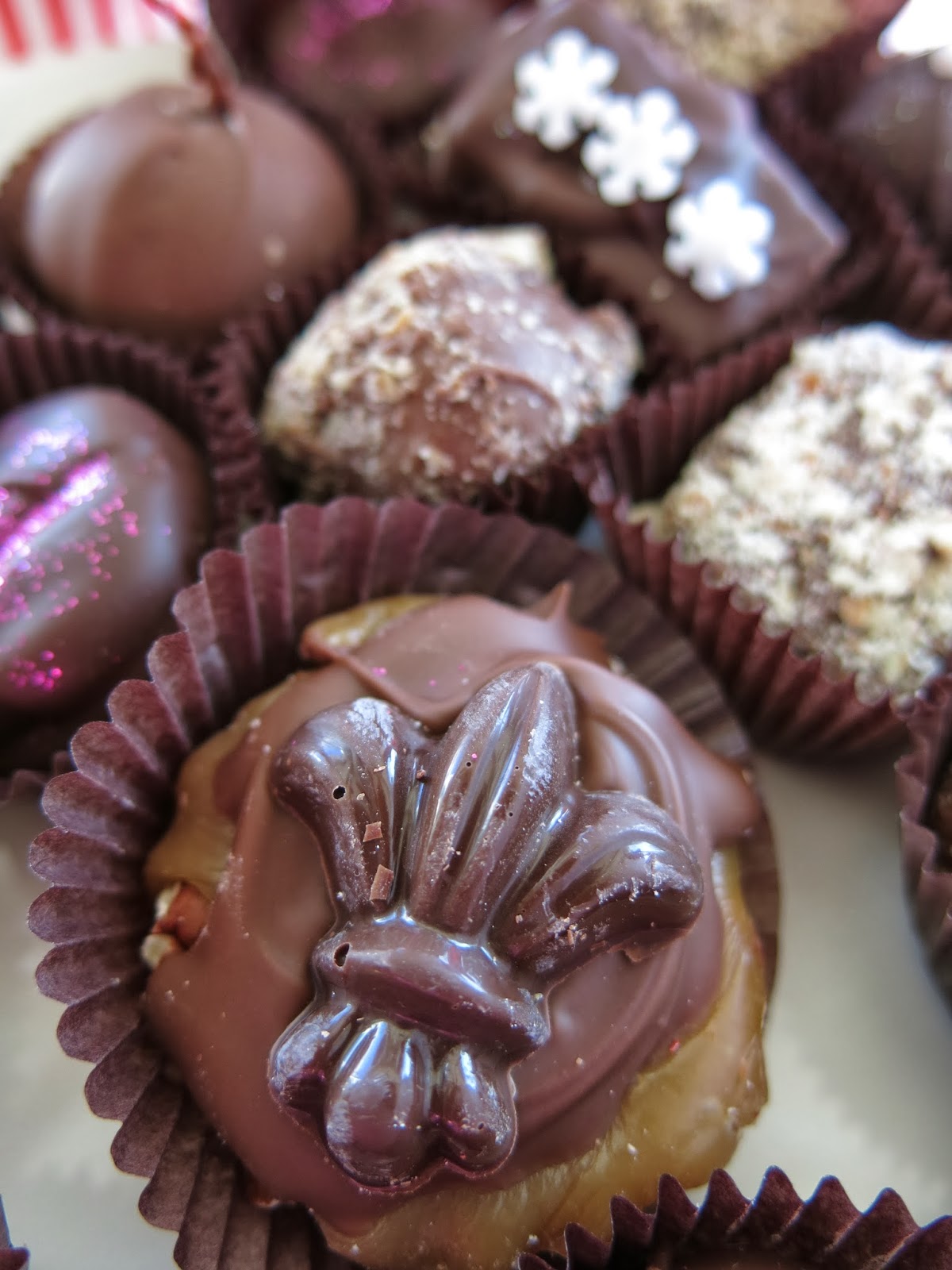 It's A Chocolate Festival Dipping Chocolates Purple Chocolat Home