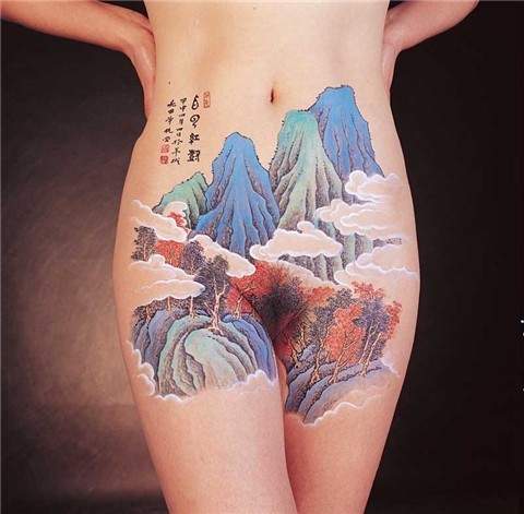 John born body art