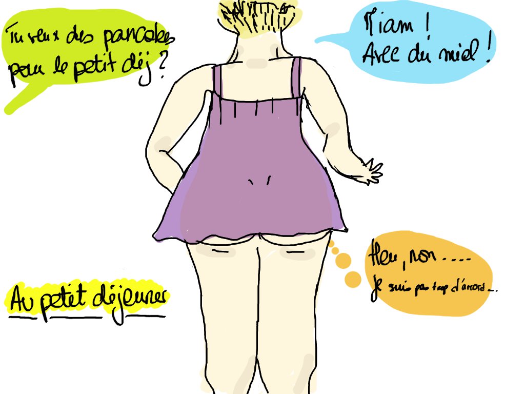 Blonde Paresseuse Mon Cul N Aime Pas La Tartiflette