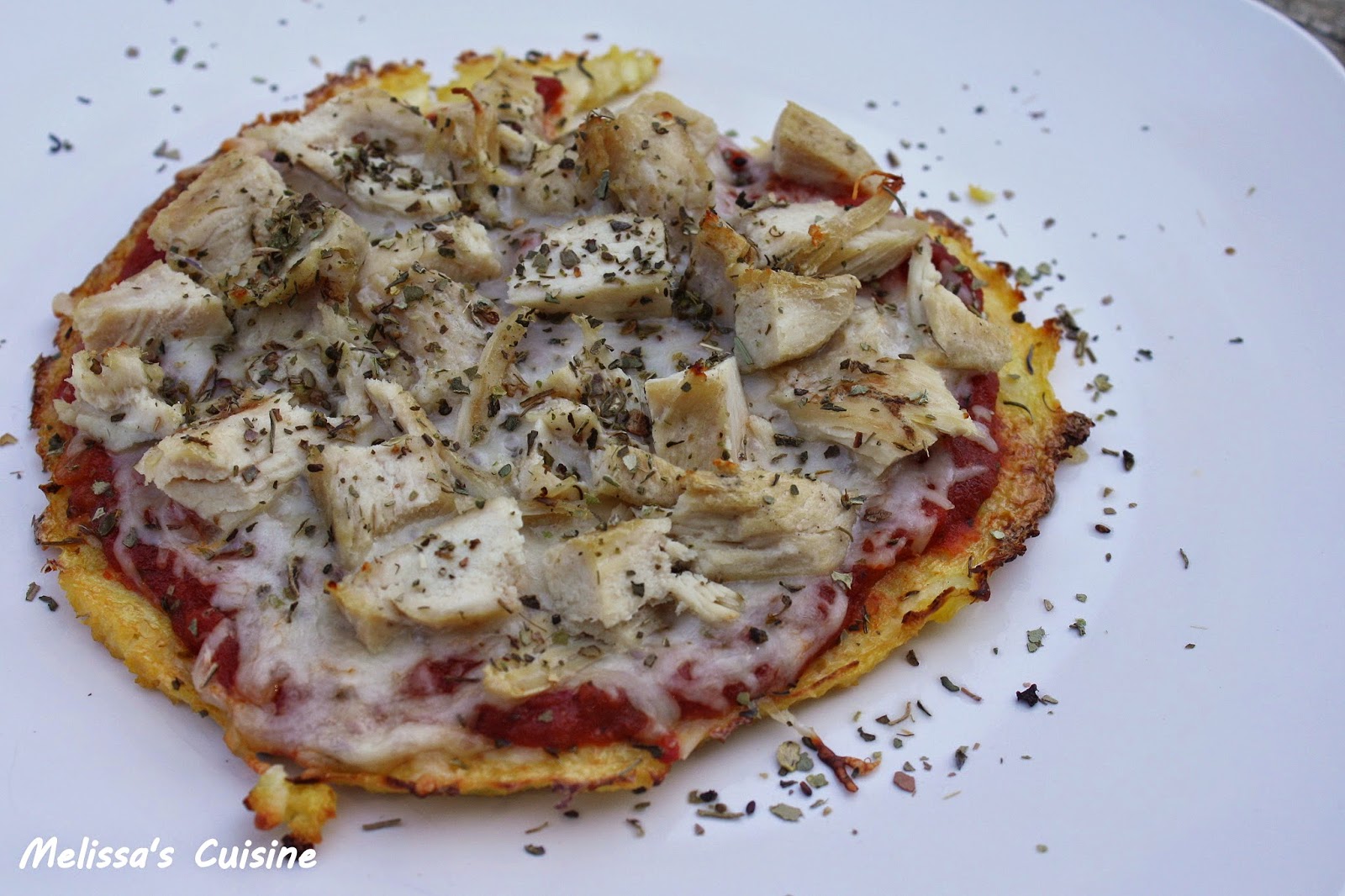 Melissa's Cuisine: Cauliflower Pizza Crust