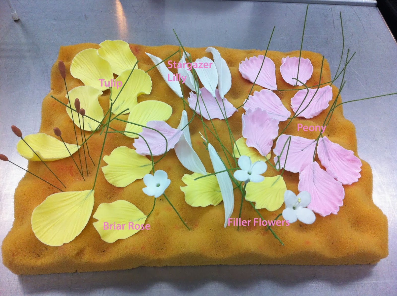 Abs of Cakes Sugar Paste Flowers