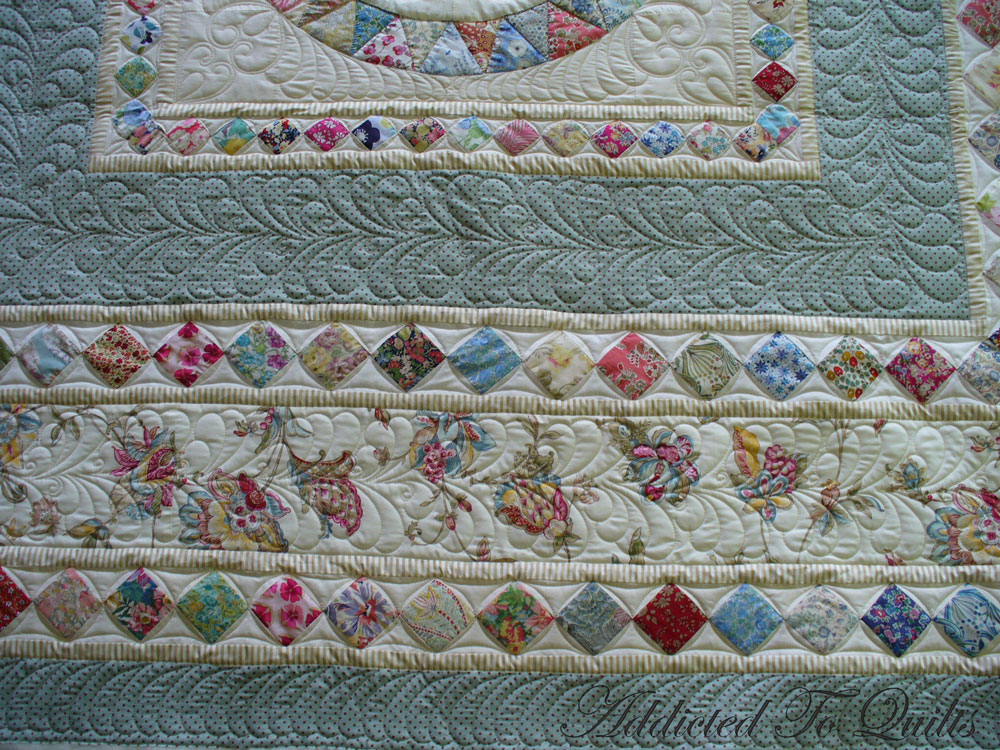 Addicted To Quilts Medallion Quilt in Liberty Fabrics