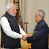 PM greets the President, Shri Pranab Mukherjee on his birthday