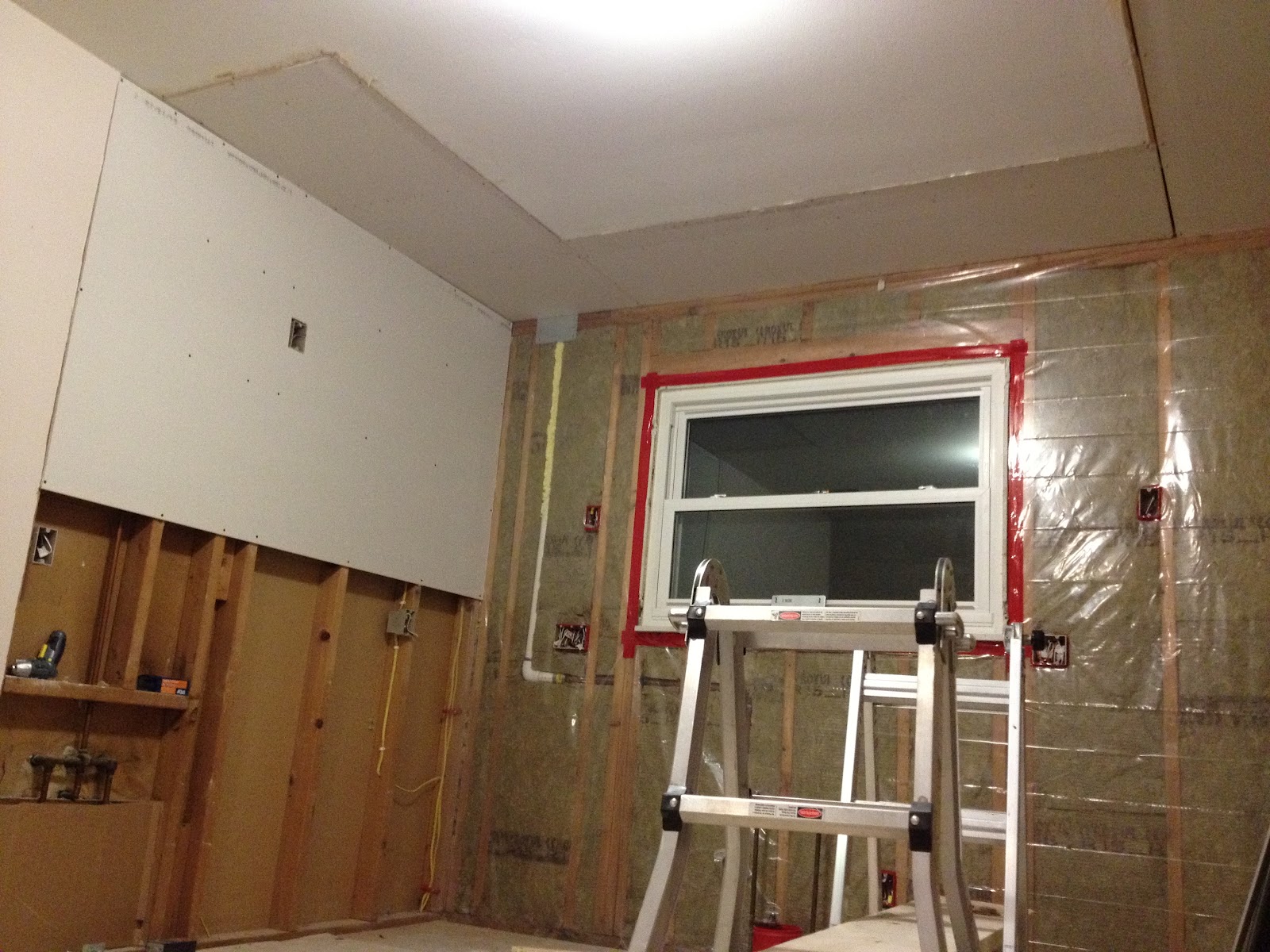 Our Ikea Kitchen Vapor Barrier Ceiling Drywall And More