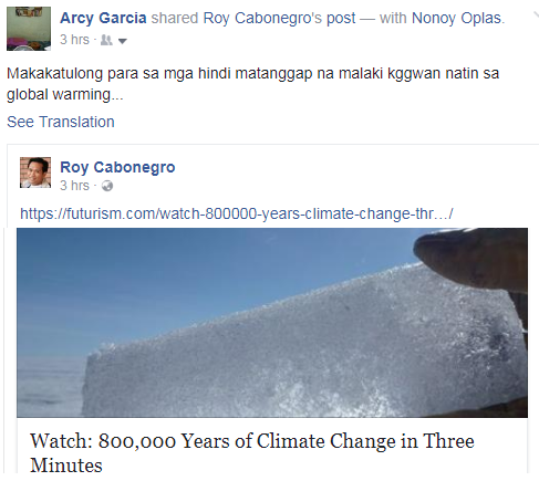 Climate Tricks 62, Climate religionism of Arcy Garcia