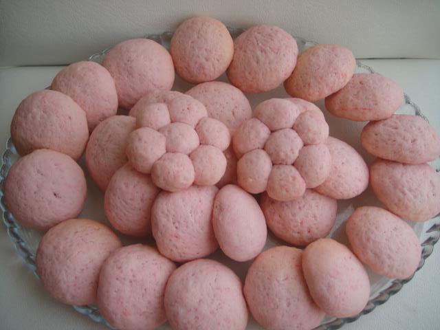 Türk Mutfağı Pembe Kurabiye