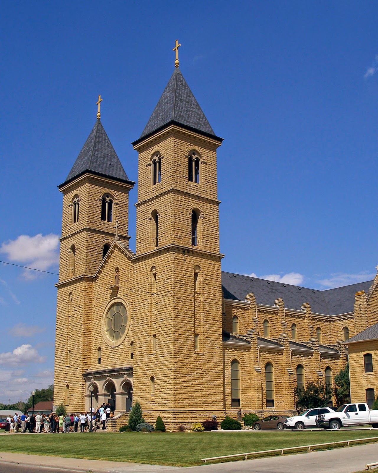 Observer Destinations St. Fidelis Church Victoria, Kansas