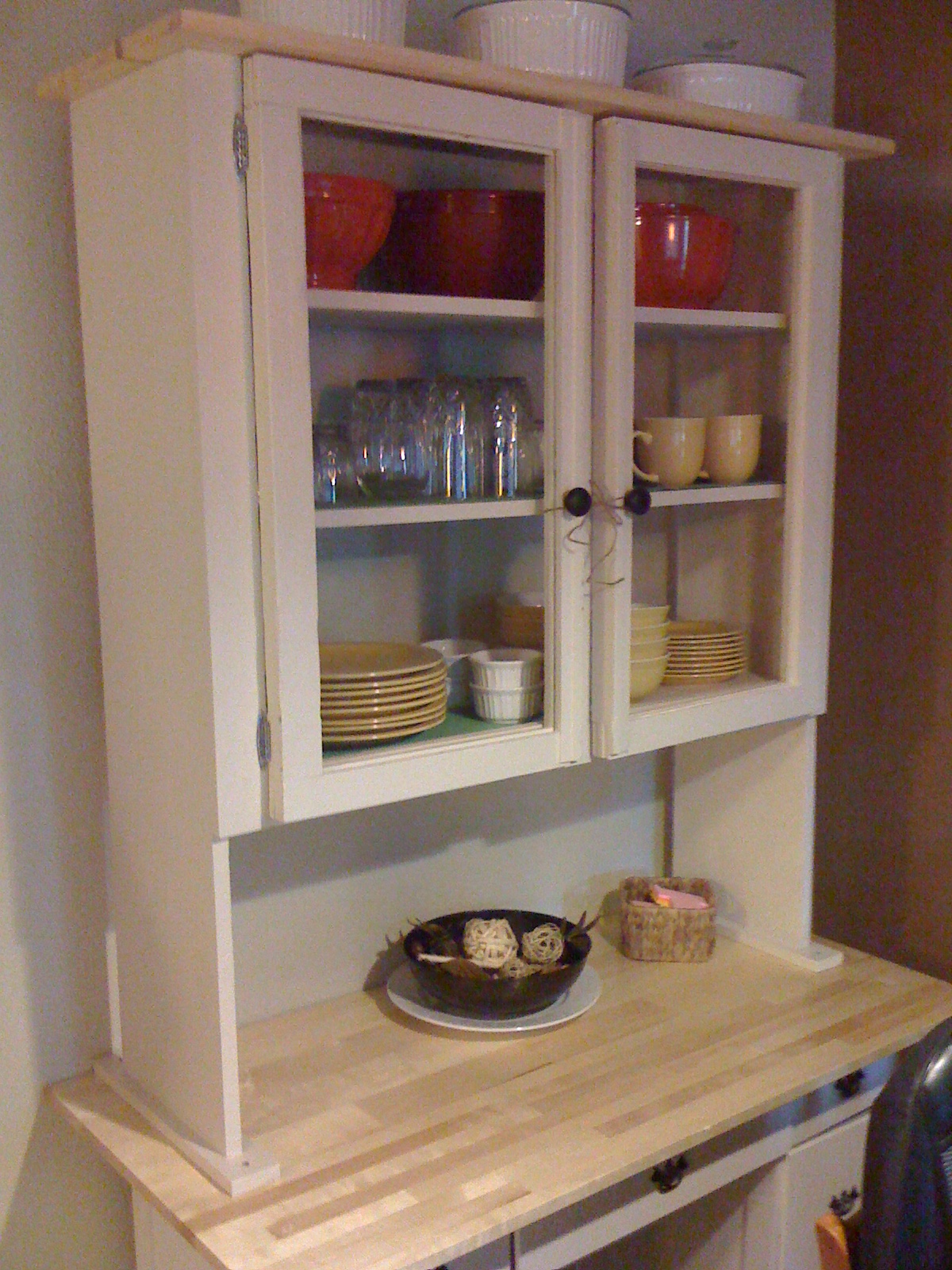 The Mister & Missus Transforming a Desk into a Hutch