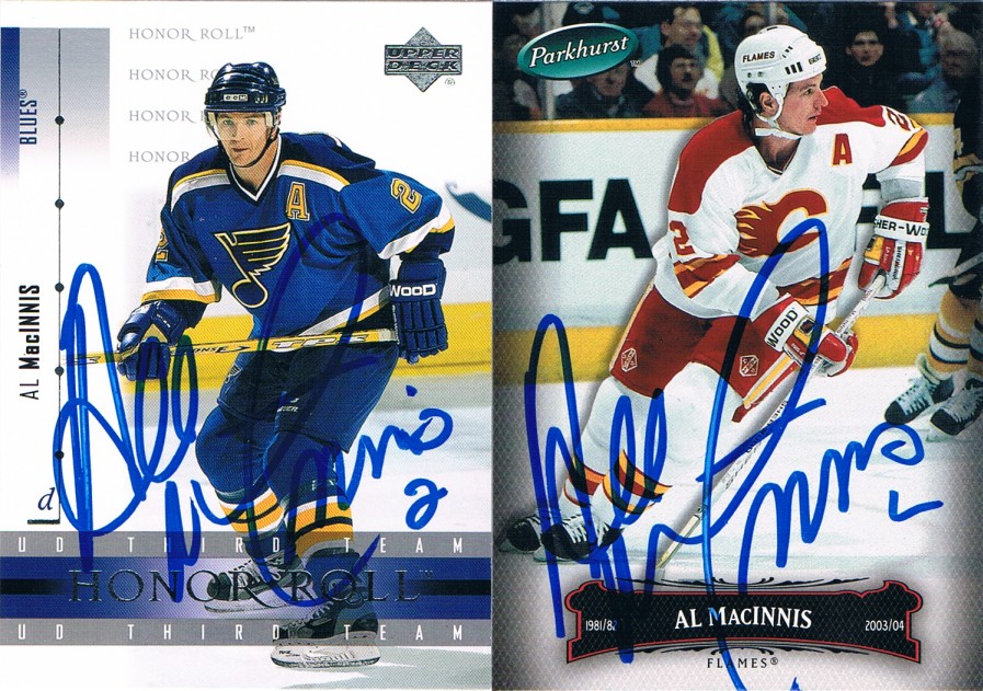 Al MacInnis autographed 8x10 Photo (Calgary Flames - Special