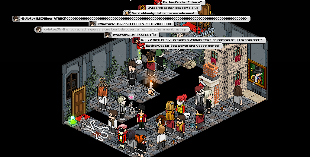 Feitiços - Hogwarts Habbo Unidos