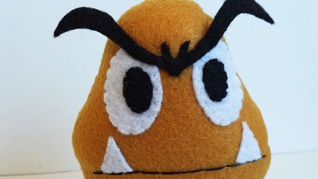 How to Make a Goomba plushie tutorial