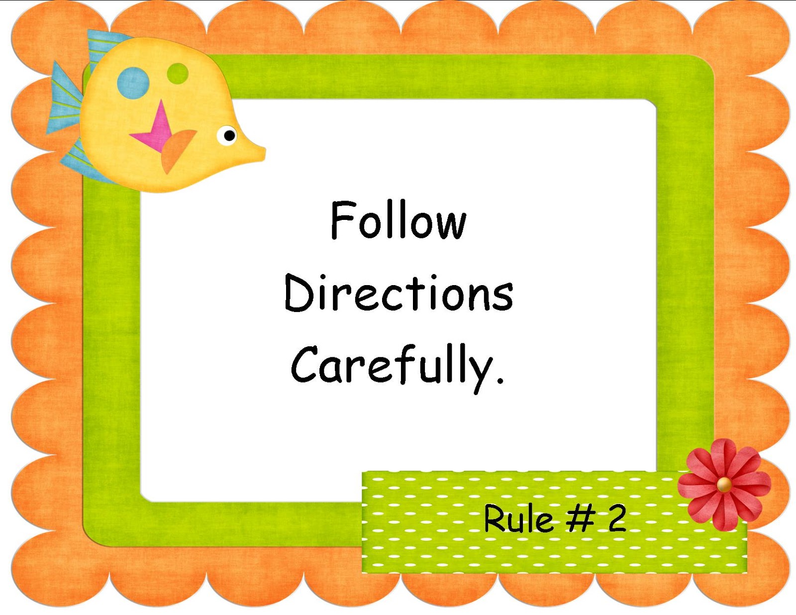 Mrs. Cook's 2nd Grade Blog Ocean Class Rules